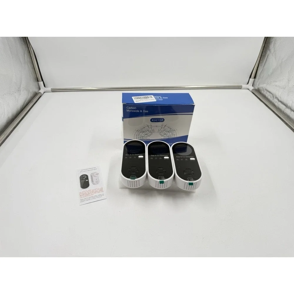Carbon Monoxide Detectors and Natural‎ Gas Detector, 4-in-1 Carbon Monoxide...